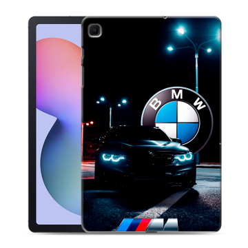 Силиконовый чехол на Samsung Galaxy Tab S6 Lite с принтом БМВ BMW