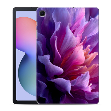 Силиконовый чехол на Samsung Galaxy Tab S6 Lite с принтом женский цветы Силиконовый чехол на Samsung Galaxy Tab S6 Lite с принтом женский цветы
