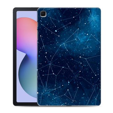 Силиконовый чехол на Samsung Galaxy Tab S6 Lite с принтом Космос звезды