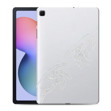 Силиконовый чехол на Samsung Galaxy Tab S6 Lite с принтом Сотворение мира
