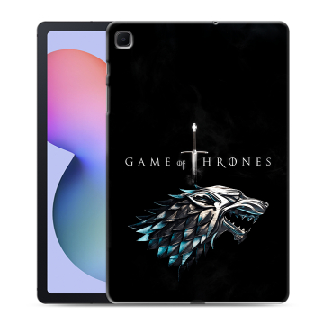 Силиконовый чехол на Samsung Galaxy Tab S6 Lite с принтом Игра Престолов Game Thrones