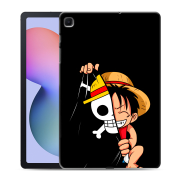 Силиконовый чехол на Samsung Galaxy Tab S6 Lite с принтом One Piece Ван Пис