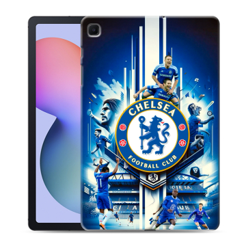 Силиконовый чехол на Samsung Galaxy Tab S6 Lite с принтом Chelsea Челси
