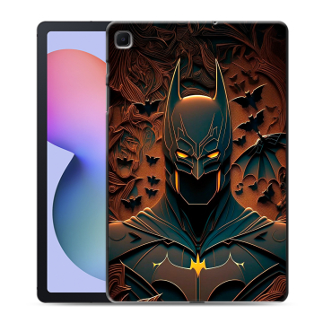 Силиконовый чехол на Samsung Galaxy Tab S6 Lite с принтом Batman Бэтмен