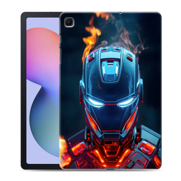 Силиконовый чехол на Samsung Galaxy Tab S6 Lite с принтом IronMan Железный человек