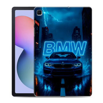 Силиконовый чехол на Samsung Galaxy Tab S6 Lite с принтом BMW БМВ Силиконовый чехол на Samsung Galaxy Tab S6 Lite с принтом BMW БМВ