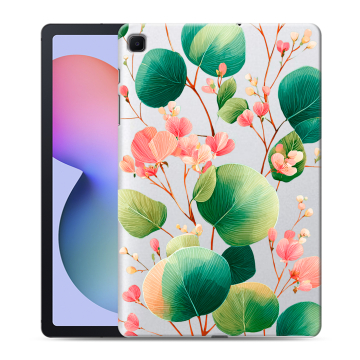 Силиконовый чехол на Samsung Galaxy Tab S6 Lite с принтом женский