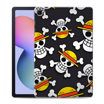 Силиконовый чехол на Samsung Galaxy Tab S6 Lite с принтом One Piece Ван Пис