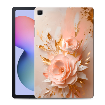 Силиконовый чехол на Samsung Galaxy Tab S6 Lite с принтом женский