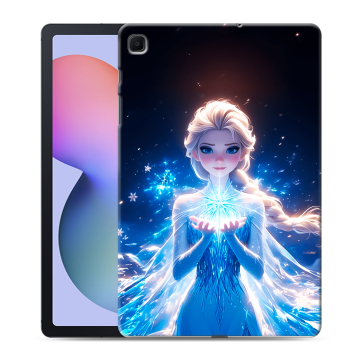 Силиконовый чехол на Samsung Galaxy Tab S6 Lite с принтом Холодное сердце Frozen Силиконовый чехол на Samsung Galaxy Tab S6 Lite с принтом Холодное сердце Frozen