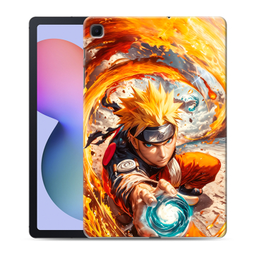 Силиконовый чехол на Samsung Galaxy Tab S6 Lite с принтом Аниме Наруто Naruto