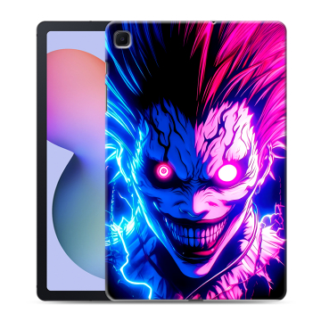 Силиконовый чехол на Samsung Galaxy Tab S6 Lite с принтом Death note Тетрадь смерти