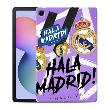 Силиконовый чехол на Samsung Galaxy Tab S6 Lite с принтом Real Madrid Реал Мадрид Силиконовый чехол на Samsung Galaxy Tab S6 Lite с принтом Real Madrid Реал Мадрид