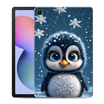 Силиконовый чехол на Samsung Galaxy Tab S6 Lite с принтом Новый год