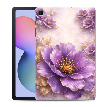 Силиконовый чехол на Samsung Galaxy Tab S6 Lite с принтом женский