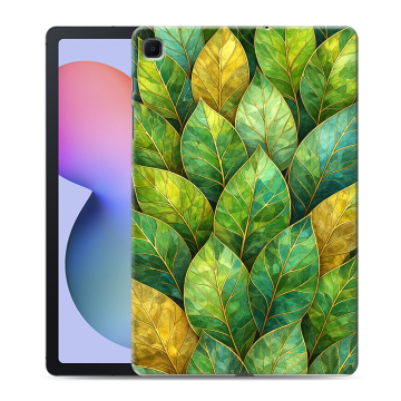 Силиконовый чехол на Samsung Galaxy Tab S6 Lite с принтом женский