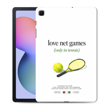 Силиконовый чехол на Samsung Galaxy Tab S6 Lite с принтом для девочек