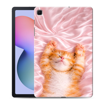 Силиконовый чехол на Samsung Galaxy Tab S6 Lite с принтом женский