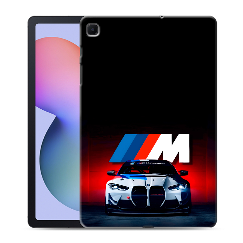Силиконовый чехол на планшета Samsung Galaxy Tab S6 Lite с принтом БМВ BMW Силиконовый чехол на планшета Samsung Galaxy Tab S6 Lite с принтом БМВ BMW