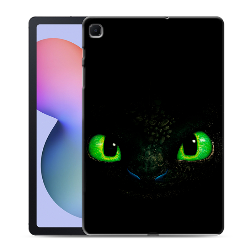 Силиконовый чехол на Samsung Galaxy Tab S6 Lite с принтом Как приручить дракона Силиконовый чехол на Samsung Galaxy Tab S6 Lite с принтом Как приручить дракона