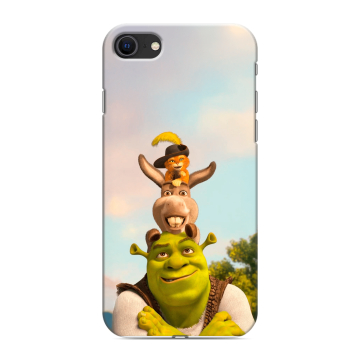 Силиконовый чехол на Iphone SE (2020) с принтом Шрек Shrek