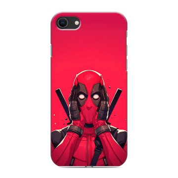 Силиконовый чехол на Iphone SE (2020) с принтом Дедпул Deadpool Силиконовый чехол на Iphone SE (2020) с принтом Дедпул Deadpool