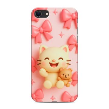 Силиконовый чехол на Iphone SE (2020) с принтом для девочек