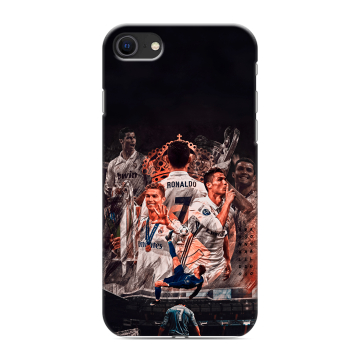 Силиконовый чехол на Iphone SE (2020) с принтом Реал Роналдо Real Ronaldo