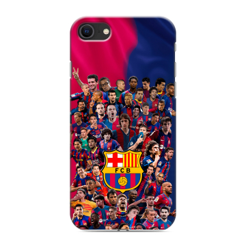 Силиконовый чехол на Iphone SE (2020) с принтом Барселона Barcelona
