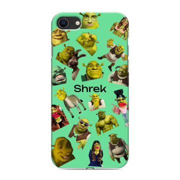 Силиконовый чехол на Iphone SE (2020) с принтом Шрек Shrek