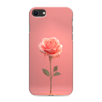 Силиконовый чехол на Iphone SE (2020) с принтом Розовая роза