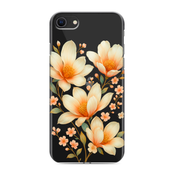 Силиконовый чехол на Iphone SE (2020) с принтом Цветы