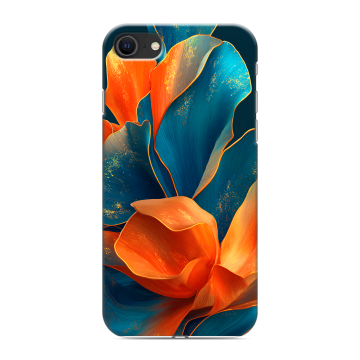 Силиконовый чехол на Iphone SE (2020) с принтом Цветы