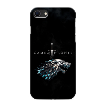 Силиконовый чехол на Iphone SE (2020) с принтом Игра Престолов Game Thrones