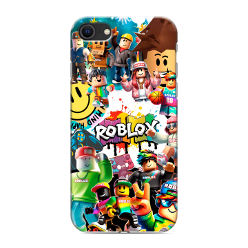 Силиконовый чехол на Iphone SE (2020) с принтом Roblox Роблокс Силиконовый чехол на Iphone SE (2020) с принтом Roblox Роблокс