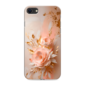 Силиконовый чехол на Iphone SE (2020) с принтом женский
