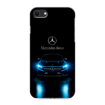Силиконовый чехол на Iphone SE (2020) с принтом Mercedes Мерседес Силиконовый чехол на Iphone SE (2020) с принтом Mercedes Мерседес