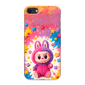 Силиконовый чехол на Iphone SE (2020) с принтом Labubu Лабубу Силиконовый чехол на Iphone SE (2020) с принтом Labubu Лабубу