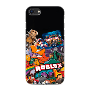 Силиконовый чехол на Iphone SE (2020) с принтом Roblox Роблокс Силиконовый чехол на Iphone SE (2020) с принтом Roblox Роблокс