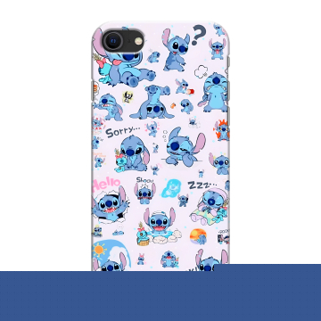 Силиконовый чехол на Iphone SE (2020) с принтом Лило и Стич Силиконовый чехол на Iphone SE (2020) с принтом Лило и Стич
