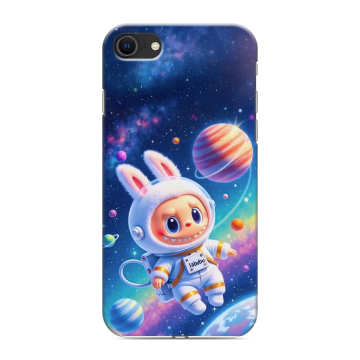 Силиконовый чехол на Iphone SE (2020) с принтом Labubu Лабубу