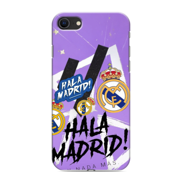 Силиконовый чехол на Iphone SE (2020) с принтом Real Madrid Реал Мадрид Силиконовый чехол на Iphone SE (2020) с принтом Real Madrid Реал Мадрид