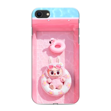 Силиконовый чехол на Iphone SE (2020) с принтом Labubu Лабубу Силиконовый чехол на Iphone SE (2020) с принтом Labubu Лабубу