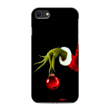 Силиконовый чехол на Iphone SE (2020) с принтом Новый год Гринч
