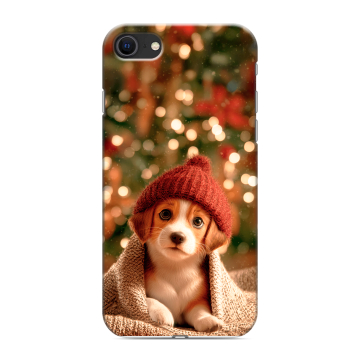 Силиконовый чехол на Iphone SE (2020) с принтом Новый год