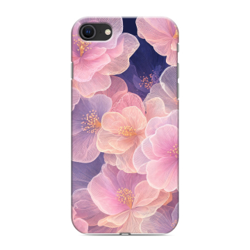 Силиконовый чехол на Iphone SE (2020) с принтом женский