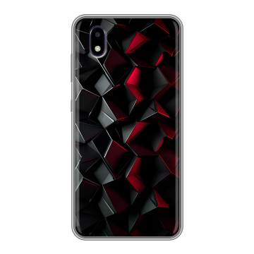 Силиконовый чехол на ZTE Blade A3 (2020) с принтом Абстракция