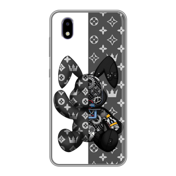 Силиконовый чехол на ZTE Blade A3 (2020) с принтом Луи робот