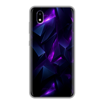 Силиконовый чехол на ZTE Blade A3 (2020) с принтом Абстракиция