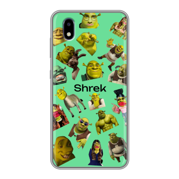 Силиконовый чехол на ZTE Blade A3 (2020) с принтом Шрек Shrek